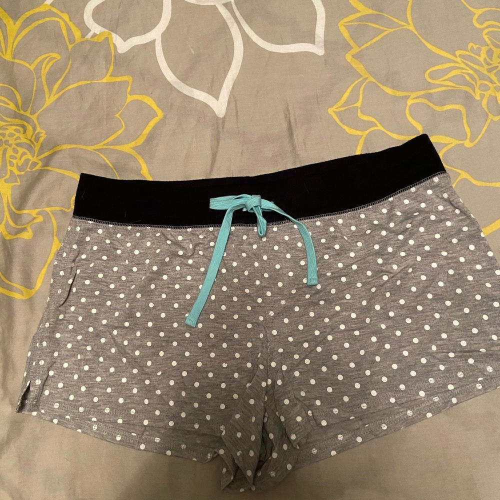 Polka dot pajama shorts never worn